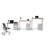 Carron 38cm Wide 3 -Drawer Mobile Steel File Cabinet