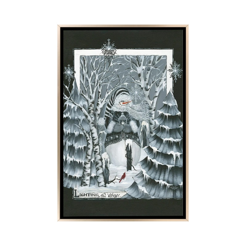 «Lighting the Way», reproduction d'art sur toile encadrée, H 40 po x l 26 po, Impression encadrée sans passe-partout