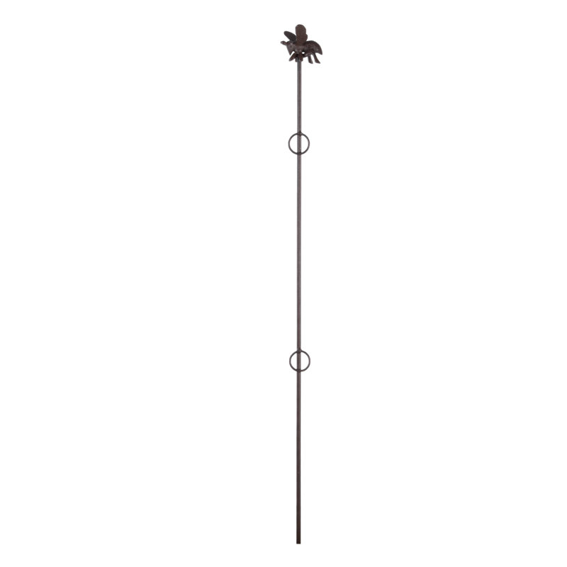 Cast Iron Bee on Stake