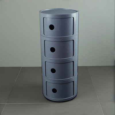 Kimmori Tray Top Drum End Table