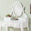 Ensemble coiffeuse et tabouret en bois Ashley-1169597091