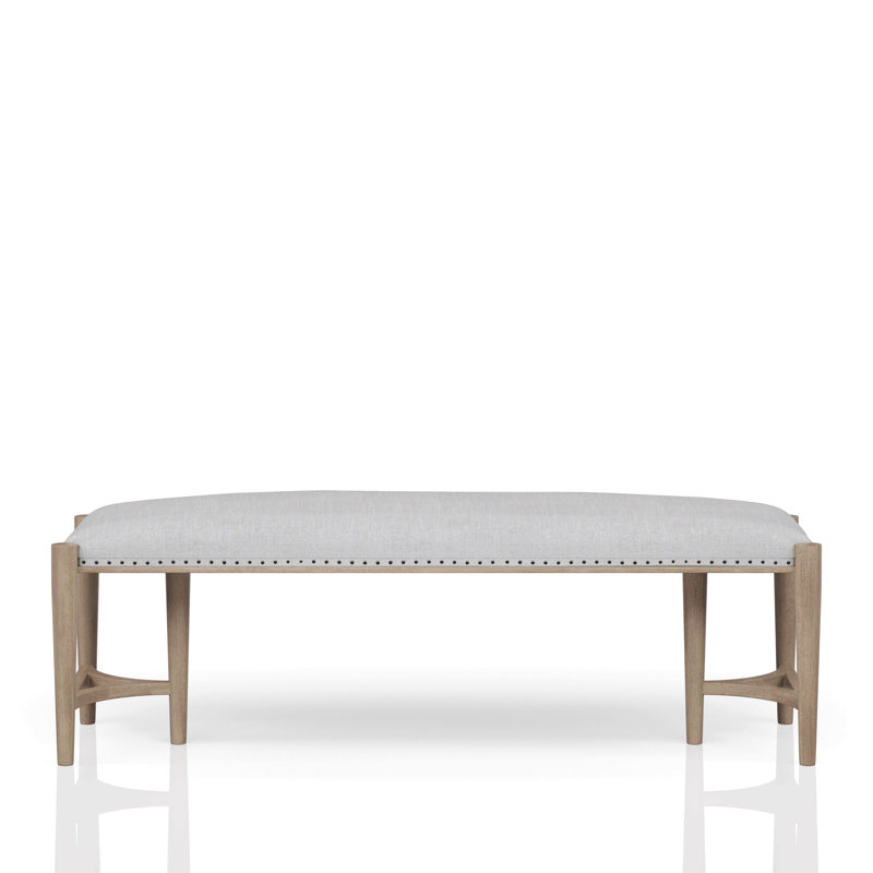 Banc couleur sable pour salon de chambre à coucher