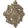 22 1/2"W x 30 3/8"H x 1 1/2"P Katheryn Ceiling Medallion