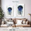 Plumes indigo Kerner II-108231409