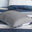 Twin Comforter Set Stripe Comforter Set With Coordinating Bed Sheets In Grey, Navy, And Blue For Beds, Modern And Casual Bedroom Style-122455300