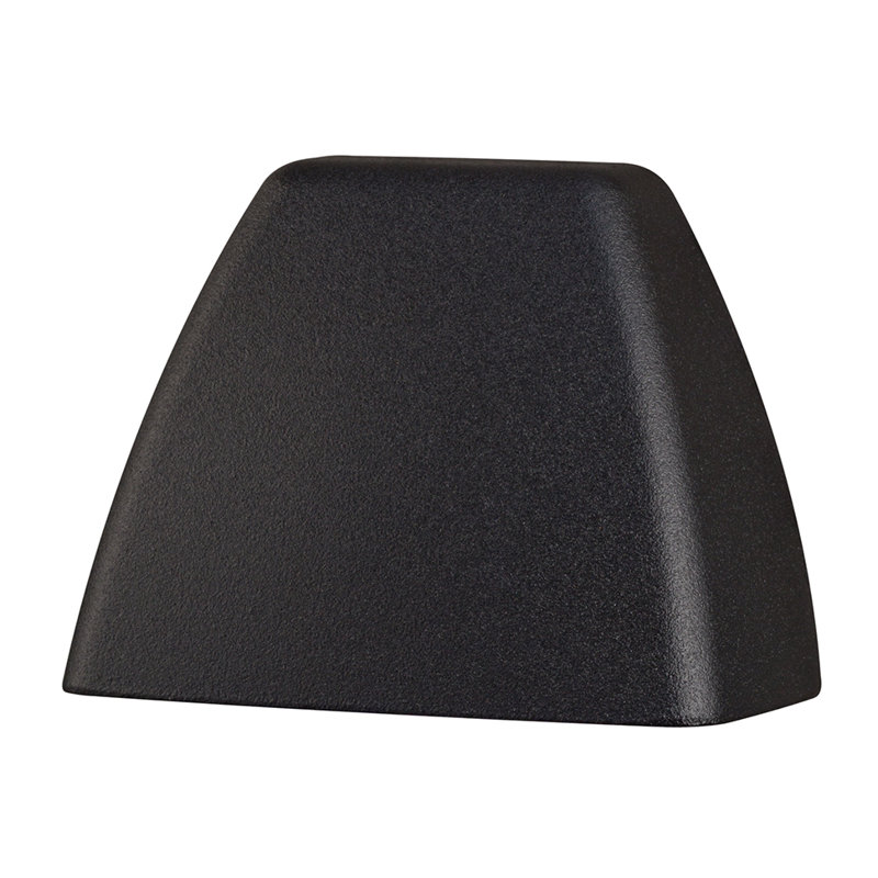 Luminaire de terrasse câblé Chimdiadi, Noir texturé