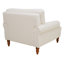 Chaise longue à accoudoirs roulés