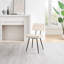 Adaline Dining Chair - Luxury Boucle Fabric Upholstered Mid Century Design