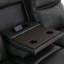 Ryansh 3 Seater Fabric Electric Reclining Sofa