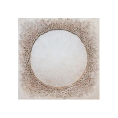 White Lunar IV Print by Beverly Fuller