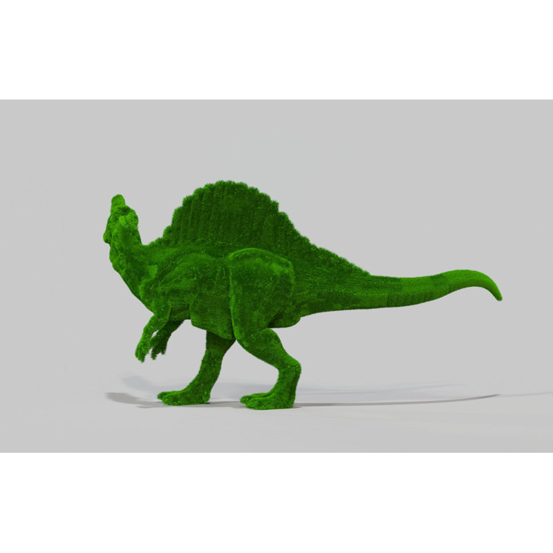 Topiaire de dinosaure d'extérieur vert topiaire