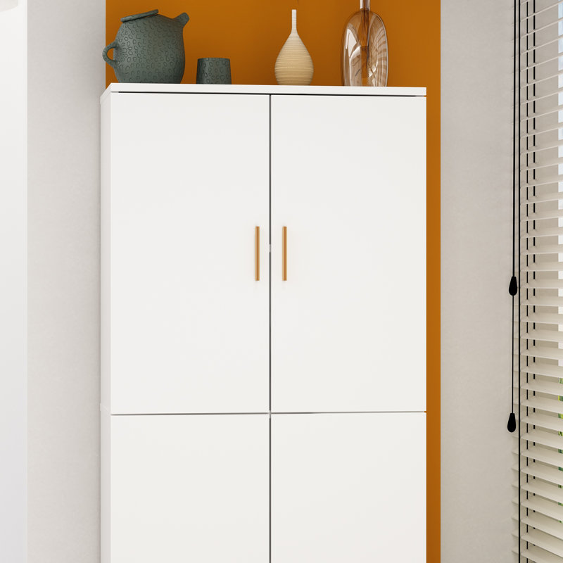 23.3'' W Little Bookcase With Cabinets