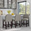 Tabouret de comptoir rembourré Latitude Run®-1184897735