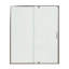 Porte de douche pivotante semi-sans cadre avec verre trempé 1/4 "-126047583-109000352