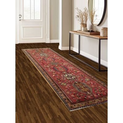 Bold Geometric Patterns Traditional Runner Rug 4x12