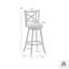Tabouret de bar pivotant en bois Kodi-926360640-926360653-926360649