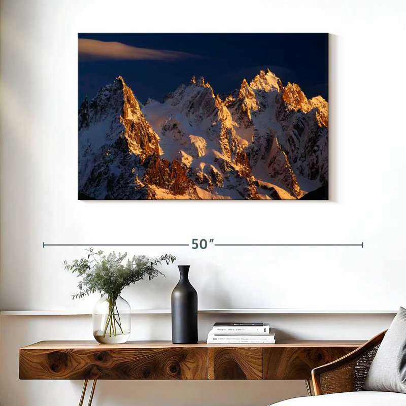 Alvord Bathed In Light, 26" H x 39" W
