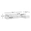 Canapé modulaire rembourré 118 pièces 4 pièces Asher-126563006-126563004