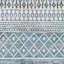 Tapis turquoise foncé / gris Swampscott-92468288