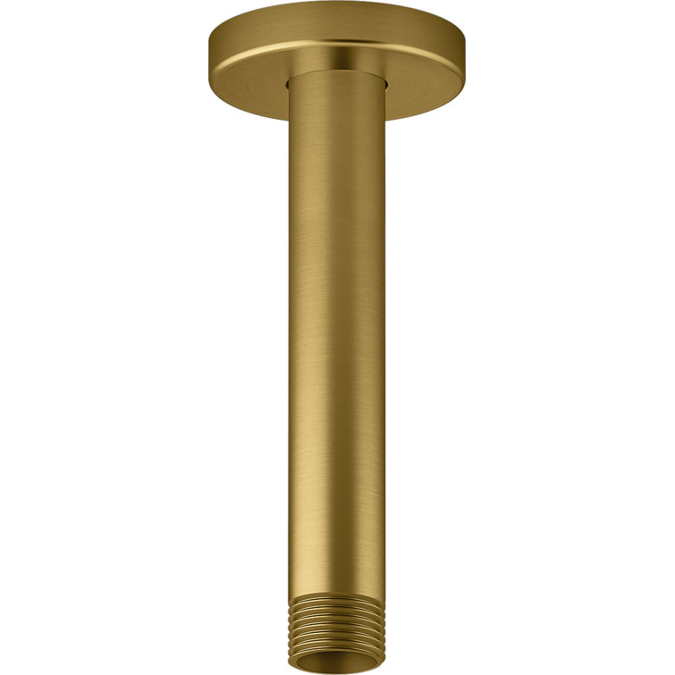 Statement 6 in. Ceiling-Mount Rainhead Arm And Flange