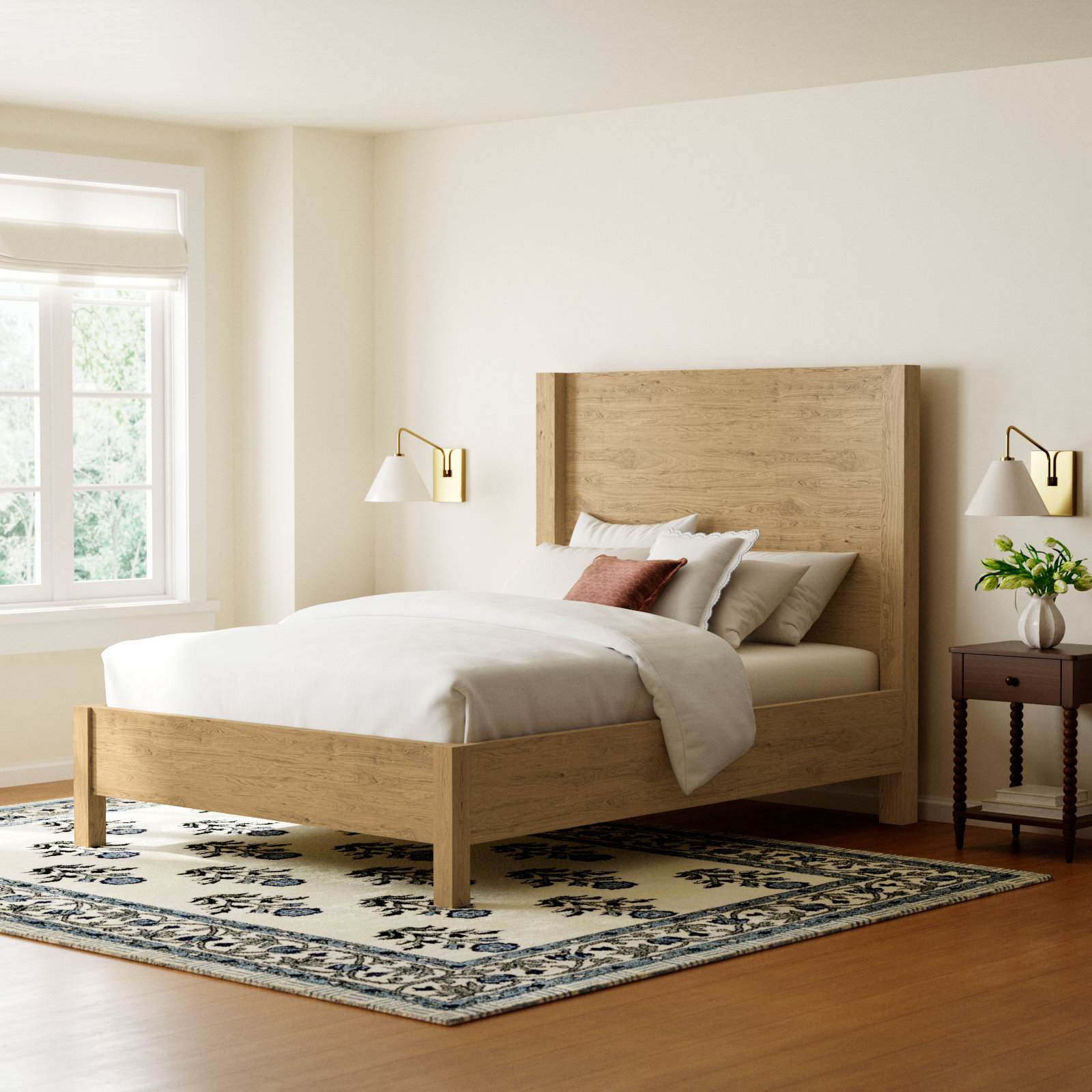 Laroche Panel Bed, Queen