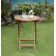Solid Wood Patio Folding Table 