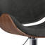 Tabouret de bar moderne pivotant rembourré Marana-1168484435