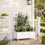 47.2 in. H x 35.4 in. W Steel Lattice Panel Trellis-954691037