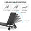 Ensemble de chaise longue d'extérieur inclinable réglable en métal avec roulettes Jedidja-580714408
