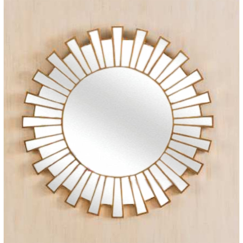 Rosia Flat Solid And Engineered Wood Mirror