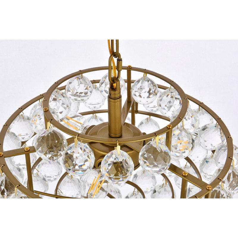 Kieron 3 - Light Unique/Statement Pendant, 72" H x 14" W x 14" D, Brass