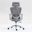 Chaise de bureau haut dossier en filet: 8360HW-GR-640400498-640400509