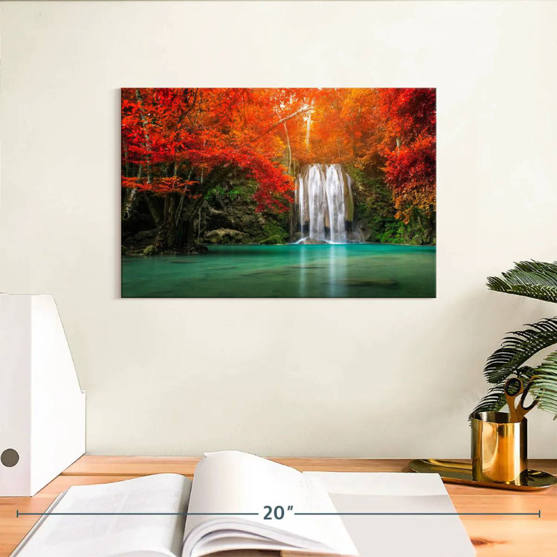 Alvord Erawan Falls en automne, H 8 po x l 12 po