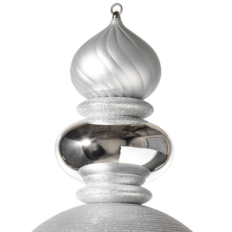Ornements en forme de fleuron Glenavy 62 ", Argent