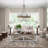 Cavitt 6-Light Dimmable Beaded Empire Chandelier