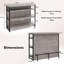 60 cm Iron Home Bar Cabinet-383909910