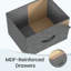 76.7 cm W Chest of 6 Drawers-521890817