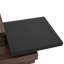 Table basse rotative avec grain de bois-1125745095