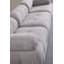 Élégant canapé d'angle, gris clair, 114,2 po x 63,0 po x 29,5 po | Structure en bois de hêtre durable et en carton, tissu 100% polyester | Support pour le dos en mousse et en silicone gris doux | Idéal pour les salons modernes et les espaces familiaux-1064470565-1064470562