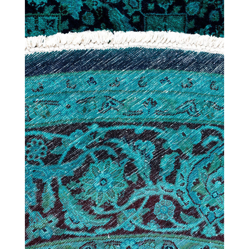 Damajae One-of-a-Kind 6' 8" X 6' 9" Hand Knotted Area Rug