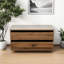 Armoire de rangement empilable 2 tiroirs