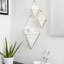 Henrion Modern Geometric Hanging Planter for Succulents-40654827-40654829