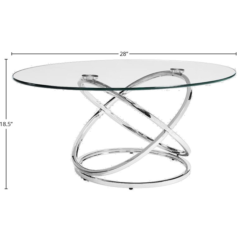 Table basse moderne et contemporaine en métal, 2 tables de bout magnifiquement décorées