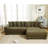 Oversized Two-Piece Couches With Right Chaise-501263930