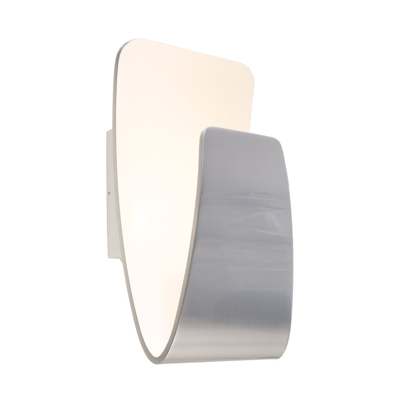 Canopus LED Flush Mounted Sconce, Silber