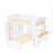 Florestan Kids Twin Over Twin Bunk Bed with Drawers-335964456
