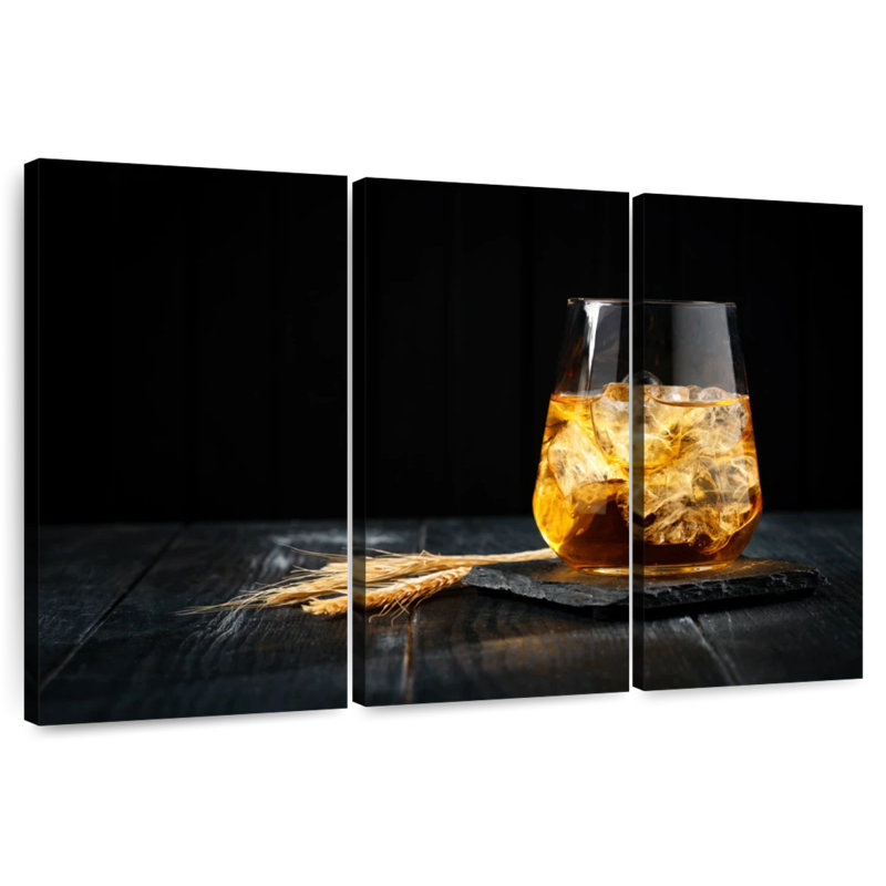 Yarlin Iced Bourbon, 24" H x 38" W