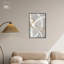«Silvered Spirals Canvas Elegant Gold Abstract» par Art Remedy-105591839-105591854