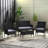 Lavedan Rattan 4 - Person Sofa Set with Cushions-577359802-577359803