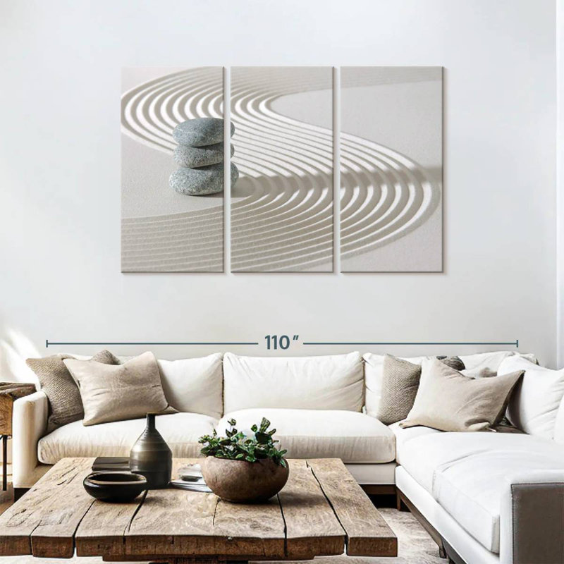 Kerrick Minimalist Zen, 48" H x 74" W